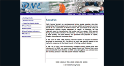 Desktop Screenshot of dnefishingtackle.com
